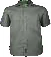 Homegrown man's short sleeve shirt fatigue