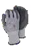 PROFLEX SUPRA 15g grey nylon/spandex shell, micro foam nitrile, sandy palm coat glove