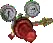 Multi Stage Acetylene Regulator Brass Bonnet - EN2503