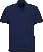 Golf shirt navy polycotton
