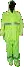 Oxford Rubberised Rain Suit with Reflective Tape LIME