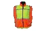 Lime & Orange Reflective Jacket sleeveless