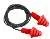 eX EARPLUG 4 LAYER TPR CORDED (SNR32)