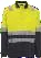 2 tone hiviz golfer lime / navy long sleeve 180g polycotton