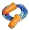 Ear Plug corded disposable, PU foam