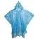 Emergency rain poncho with hood, reusable