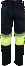 Navy / Lime Reflective working trouser