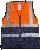 Orange / Navy Signal Vest