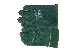 Green lined glove wrist length 2.5"
