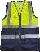 Lime / Navy Signal Vest