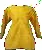 Yellow suede leather welding yoke & apron in one,