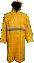 Oxford Rubberised Rain Coat Yellow